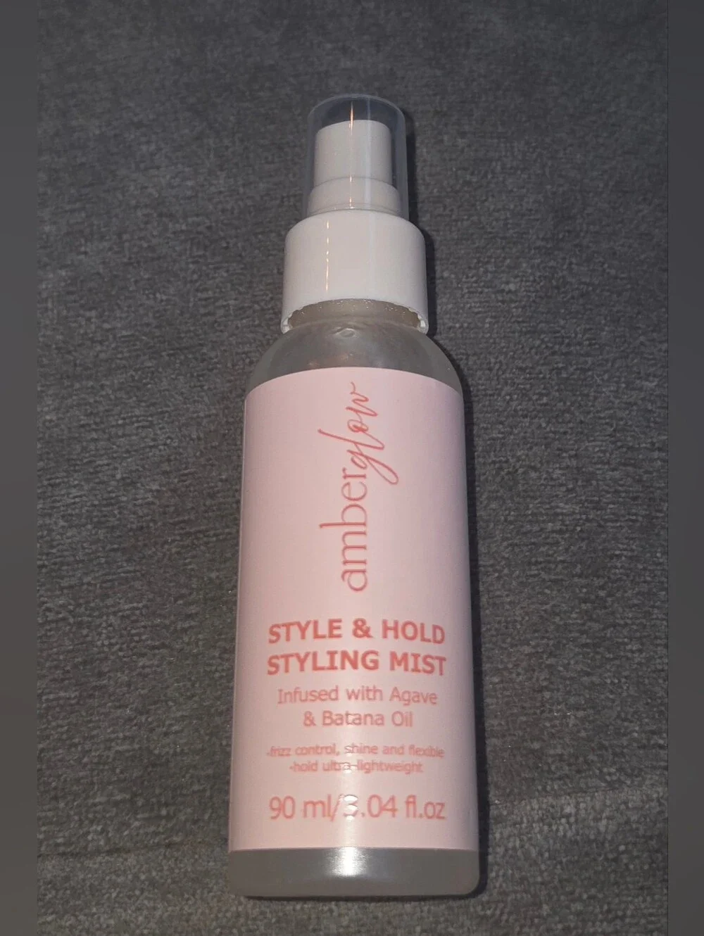 AmberGlow Style & Hold Styling Mist - Lightweight Finish 3.04fl Oz BNIB